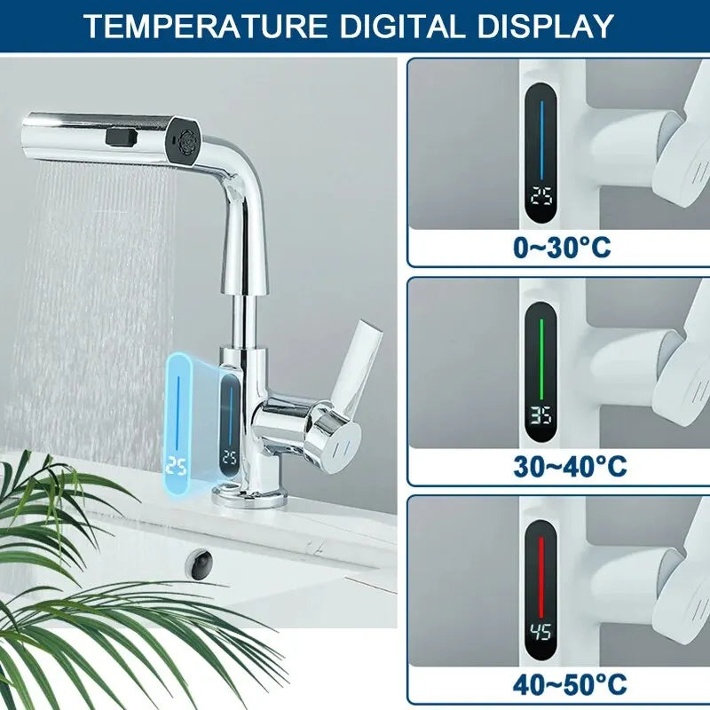 Digital Display Basin Faucet