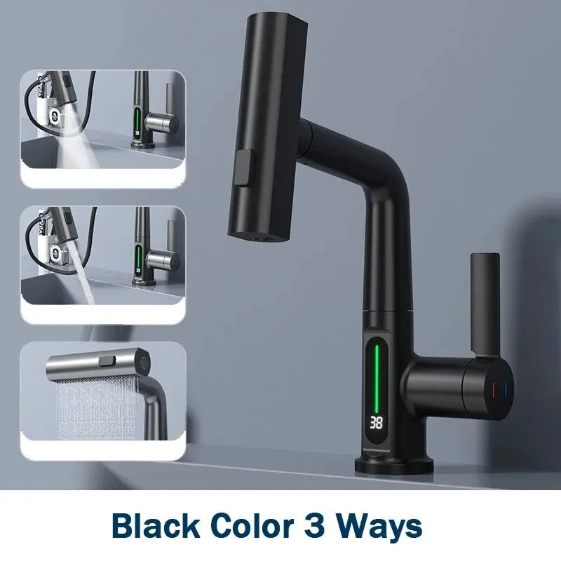 Digital Display Basin Faucet