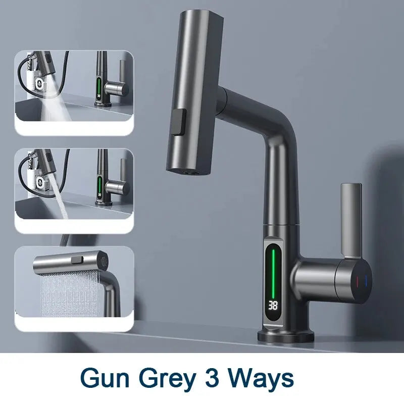 Digital Display Basin Faucet